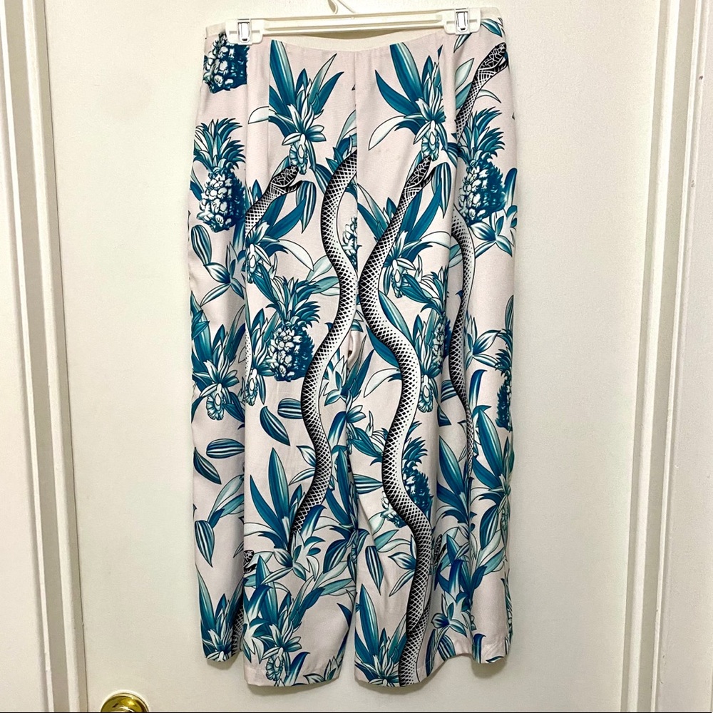 Vintage! Cropped Pants - Snakes Eating Pineapples
